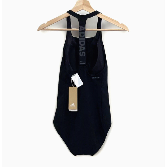 NWT Adidas Sh3.ro H S Swimsuit Women's US 4C Black One Piece NEW - Picture 2 of 12